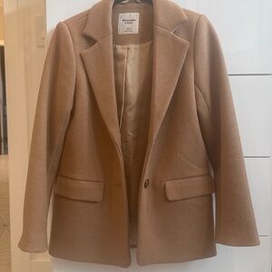 Abercrombie and Fitch camel wool blazer